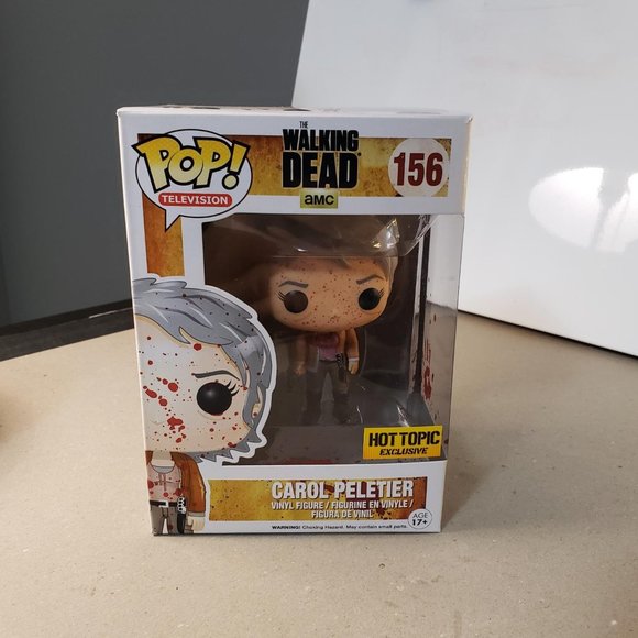 Figurine Pop The Walking Dead #156 pas cher : Carol Peletier - Bloody